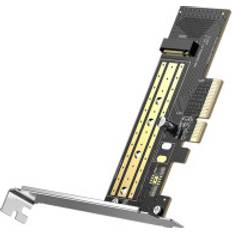 Hpa Expansionskortdiskadapter för Dator M.2 NVMe SATA PCIe 3.0 x4 32Gbps