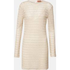 Missoni Lamé Minidress - Beige