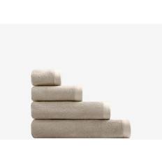 Sklum Toalla En Algodón Nerolit 50 x 90 cm Bath Towel Brown, Beige