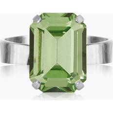 Peridot Ringar Caroline Svedbom Lydia Ring Rhodium Peridot - Gold