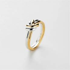 Safira Mixed Knot Ring