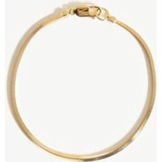 Missoma Men Jewellery Missoma Mens Square Snake Chain Bracelet