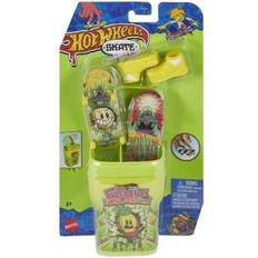 Hot Wheels Finger Skateboards Hot Wheels Skate Flavor Container With 2 Exclusive Fingerboards