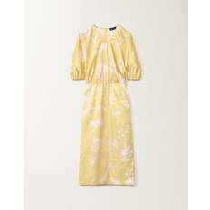 Fabiana Filippi Tilia Print Silk Dress - Yellow