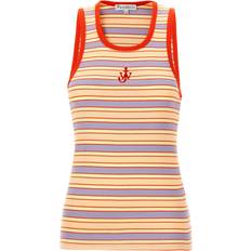 Multicoloured Tank Tops JW Anderson Ribbed Tank Top Top - Multicolor
