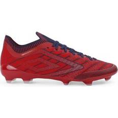Umbro Velocita Elixir Pro Firm Ground Football Boots - Dark Red