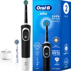 Eltandborstar & Irrigatorer Braun Braun Electric Toothbrush Oral B Sumizumi Clean S 2 Replacement Brushes BK Black D100.423.2