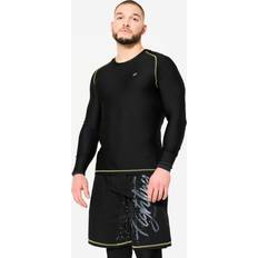 Domyos Men's MMA And Grappling Rashguard Smoky Black