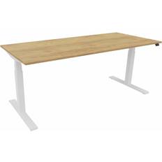 Nowy Styl eModel 3.0 180 x 80 cm Weiß/Natural Hickory Schreibtisch