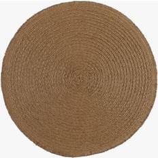 Hemtex Hemtextil Hemtex Mons Cognac ø 38 Bordstablett Brun