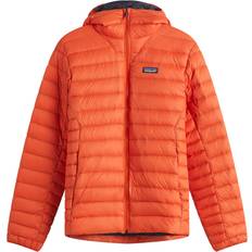 Patagonia Down Sweater Hoody - Red