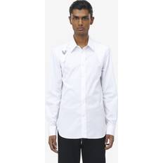 Alexander McQueen Men Shirts Alexander McQueen Chelsea Boots Shirt - White