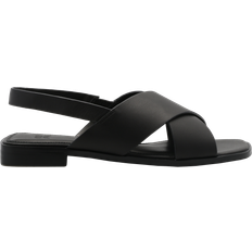 Sandaletter Roberto Rosso Cross Sandal Leather - Black