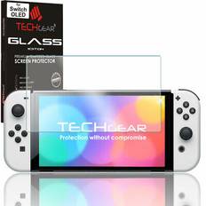 Gaming Bags & Cases on sale TechGear Anti-Glare Tempered Glass Matte Screen Protector for Nintendo Switch OLED