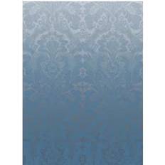 Wallpapers Little Greene Damast Tapete St. James Park Cobald Fade Bleu