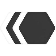 Tenacious Tape Patches Hex Black Clear