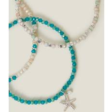Anklets Accessorize Mix Bead Stretch Anklets -