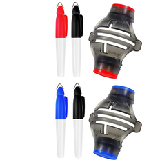 Golf Ball Line Marker Drawing Tool and Mark Pens Set