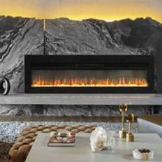 Garden Sanctuary 70 Inch 1500W Recessed Electric Fireplace