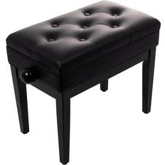 Sgabelli e Panche Quik Lok Panca Pianoforte Pb 106 Bkl Black