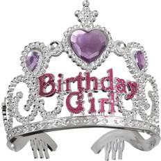 Birthday Girl Tiara med Lila Stenar