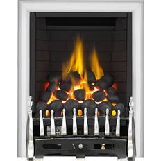 Chrome Gas Fires Focal Point Focal Point Blenheim Full Depth Manual Gas Fire