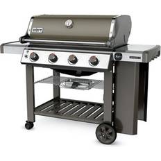 Weber Genesis II E410 GBS Grey 4 Burner Gas BBQ One Size