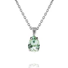 Caroline Svedbom Gråa Smycken Caroline Svedbom Petite Drop Necklace Halsband - Silver