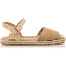 Sandals Mustang Brown Collection Flat Buckle Sandals - Brown