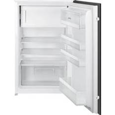 Fridges Smeg UKS4C092E Integrated Upright 87cm High Fridge with Ice Box White