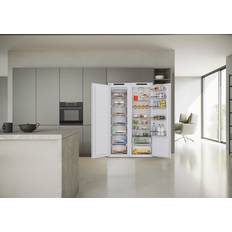 Integrated Refrigerators Haier HAMS518EWK Integrated Tall Larder Fridge 316L White