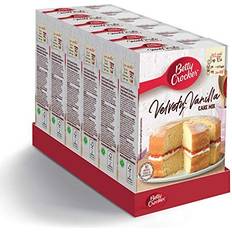 Betty Crocker Velvety Vanilla Cake Mix 425g Pack of 6
