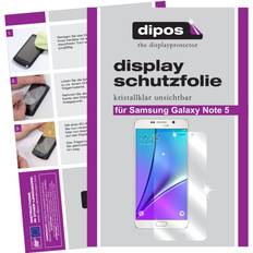 Screen Protectors Dipos 2x Screen Protector for Samsung Galaxy Note 5 Protection Guard Crystal Clear