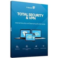 F-Secure Total Security VPN 2025 5 Geräte 1 Jahr Download