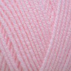 Yarn & Needlework Supplies Woolcraft Aran 400g Baby Pink
