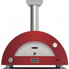 Alfa Forni Gas Pizzaofen Moderno 2 Pizze Antik Rot FXMD-2P-GROA-DE