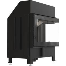 Fireplaces Steel Fireplace ILDNORD MALMO/P 11kW Ø 180 L Black