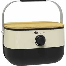 Mini gasgrill Sahara Gasolgrill Mini-BBQ Vit
