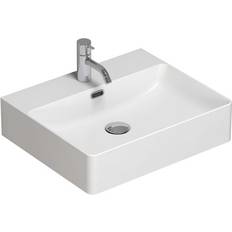 Scanbad Tvättställ Quadrat Vit 50 cm