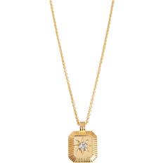 Missoma Necklaces Missoma April Birthstone Pendant Necklace - Gold Vermeil/Crystal
