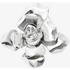 Smycken BOW19 Brosch Rose Brosche - Silver