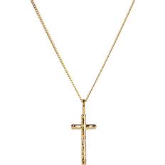 Emma Israelsson Organic Cross Necklace - Gold