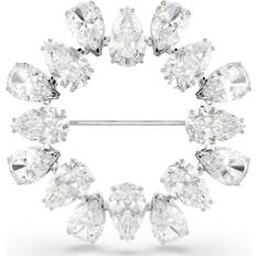 Swarovski Brooches Swarovski Matrix Brooch Pear Cut - White
