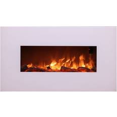 Caminetti Sined Caminetto Elettrico Da Parete 98x55x14 Cm 1500W