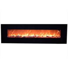 Camini Elettrici Sined Chimenea Electrica Mural 1500W Negra