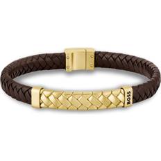 Tailored Armbånd - Brun/Guldfarvet