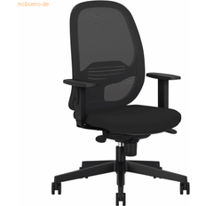 Möbler Nowy Styl Bürodrehstuhl Eggy Armlehne sw/sw Bürostuhl