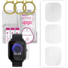 apgo 3x Hydrogel Screen Protector for Amazfit Bip U Pro