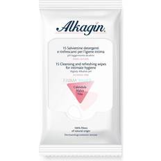 Pulizia della pelle Alkagin Salviettine Detergenti e Rinfrescanti 15 Pz