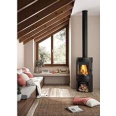 Cheminées Invicta Poele A Bois Neosen Plus 3 Vitres Raccordable 8 KW 40 cm
